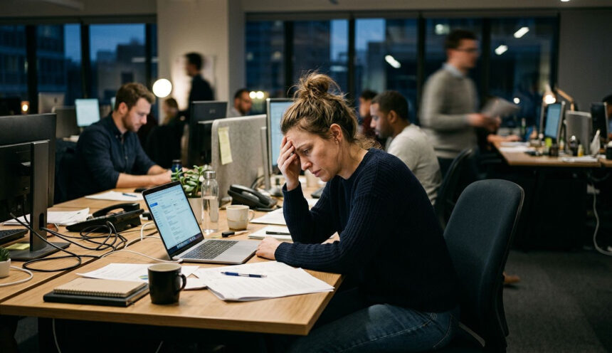 Routines de bien-être influencées par le stress au travail
