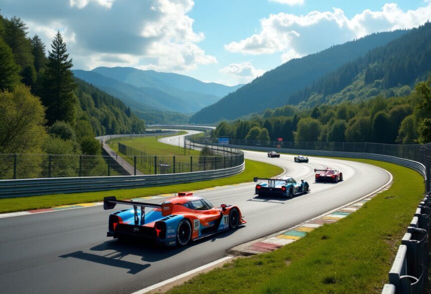 Circuit Bugey entouré de paysages pittoresques en Auvergne-Rhône-Alpes