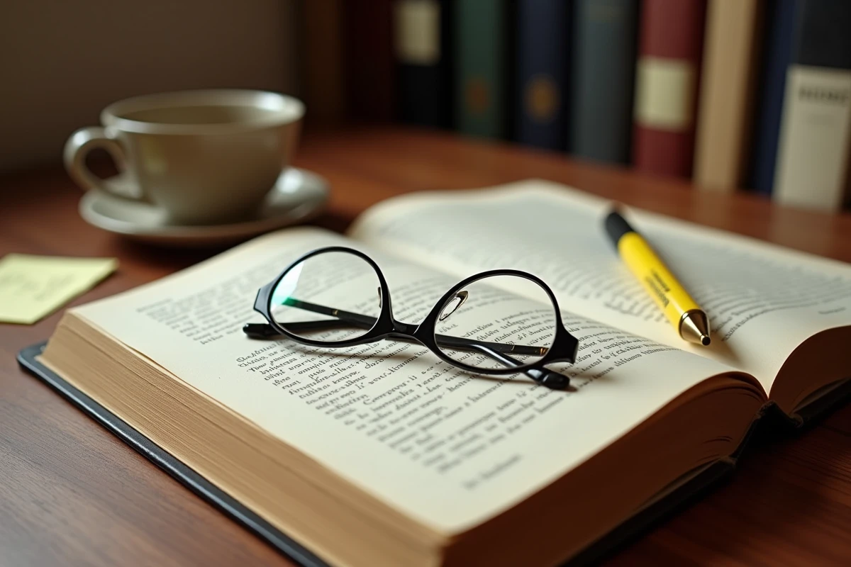 Gros plan sur le code civil français ouvert avec des annotations manuscrites sur les articles relatifs à la caducité
